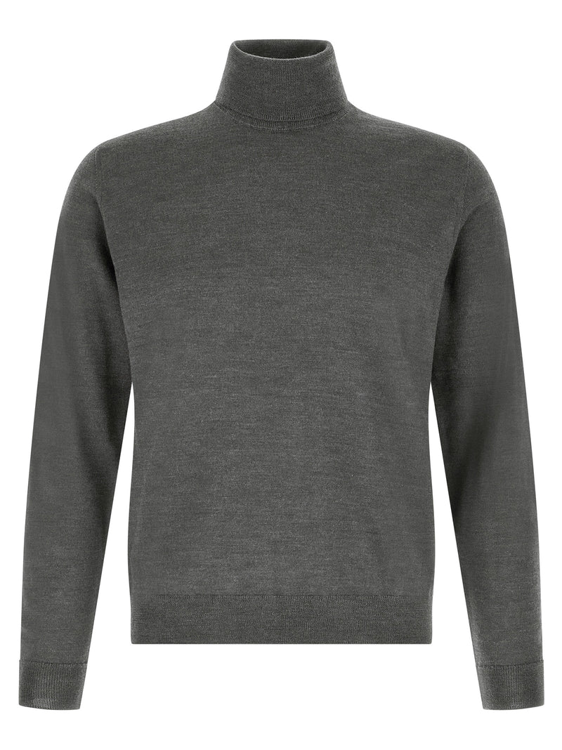 ZANONE Gray Virgin Wool Cardigan