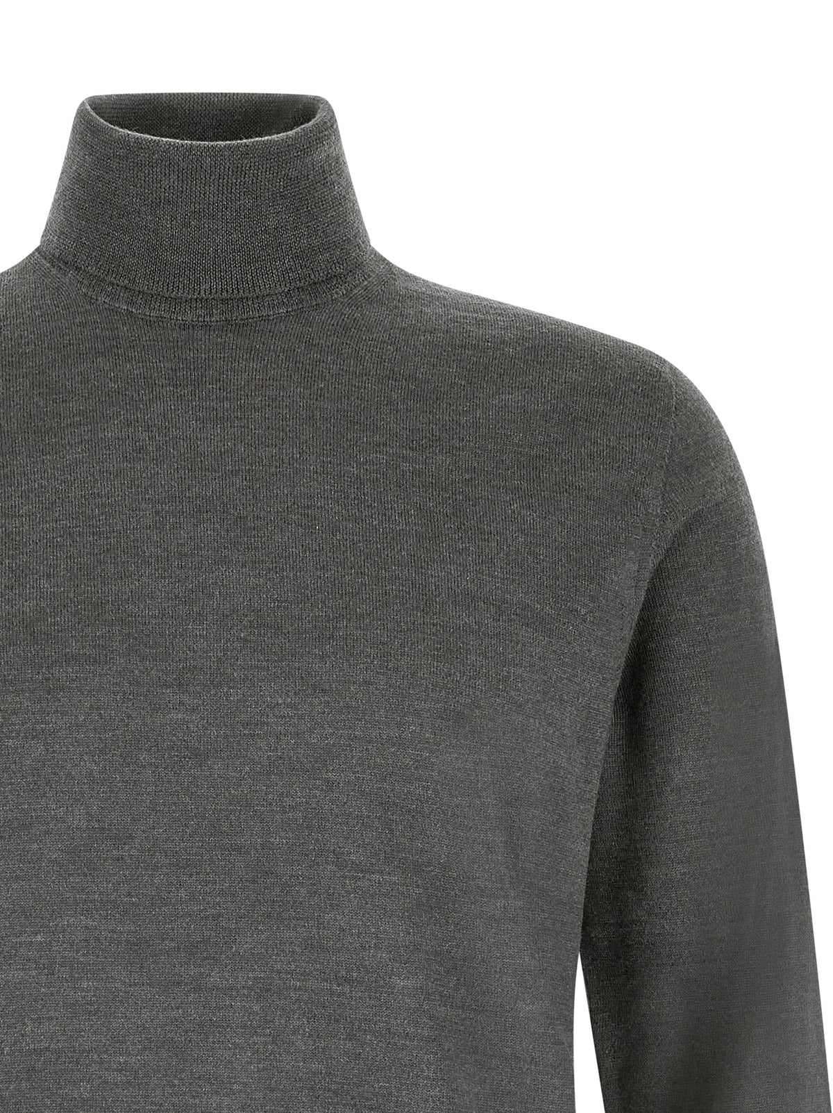 Cardigan ZANONE gris en laine vierge