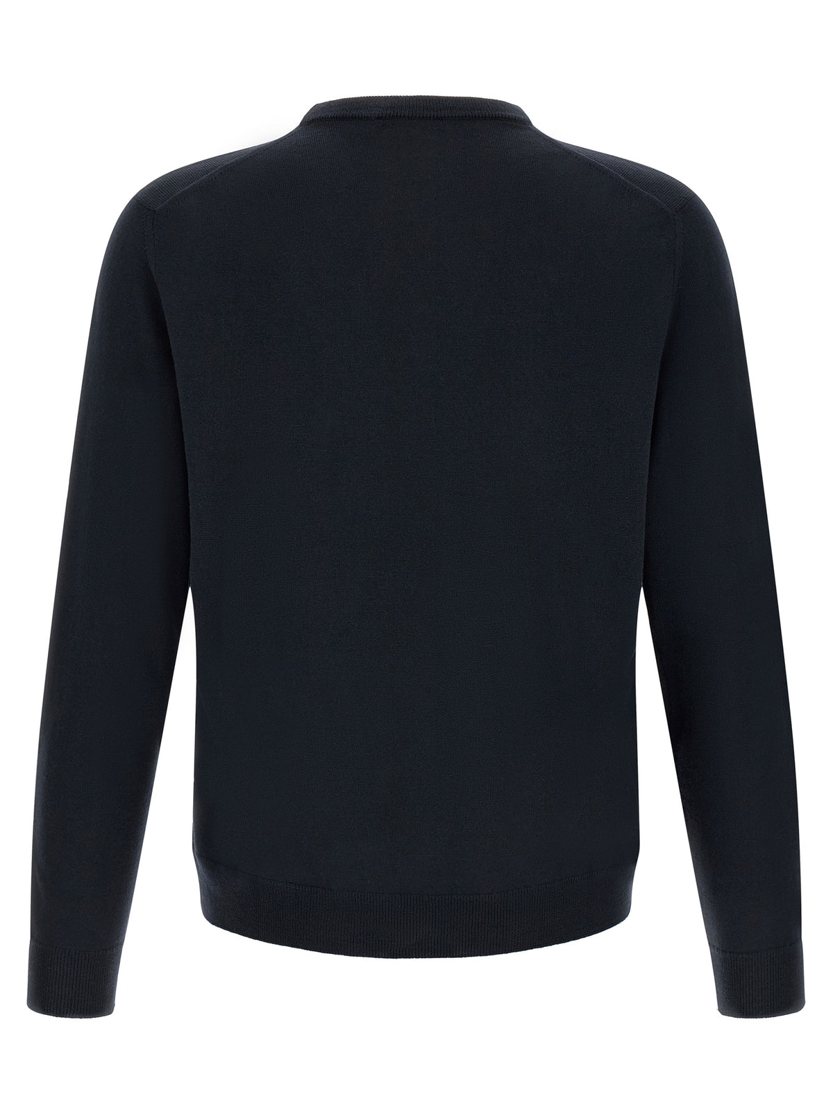 Cardigan ZANONE en laine vierge bleu