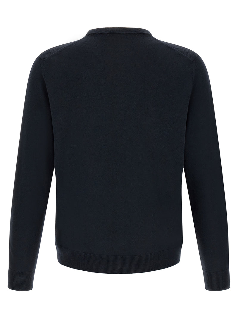 ZANONE Blue Virgin Wool Cardigan