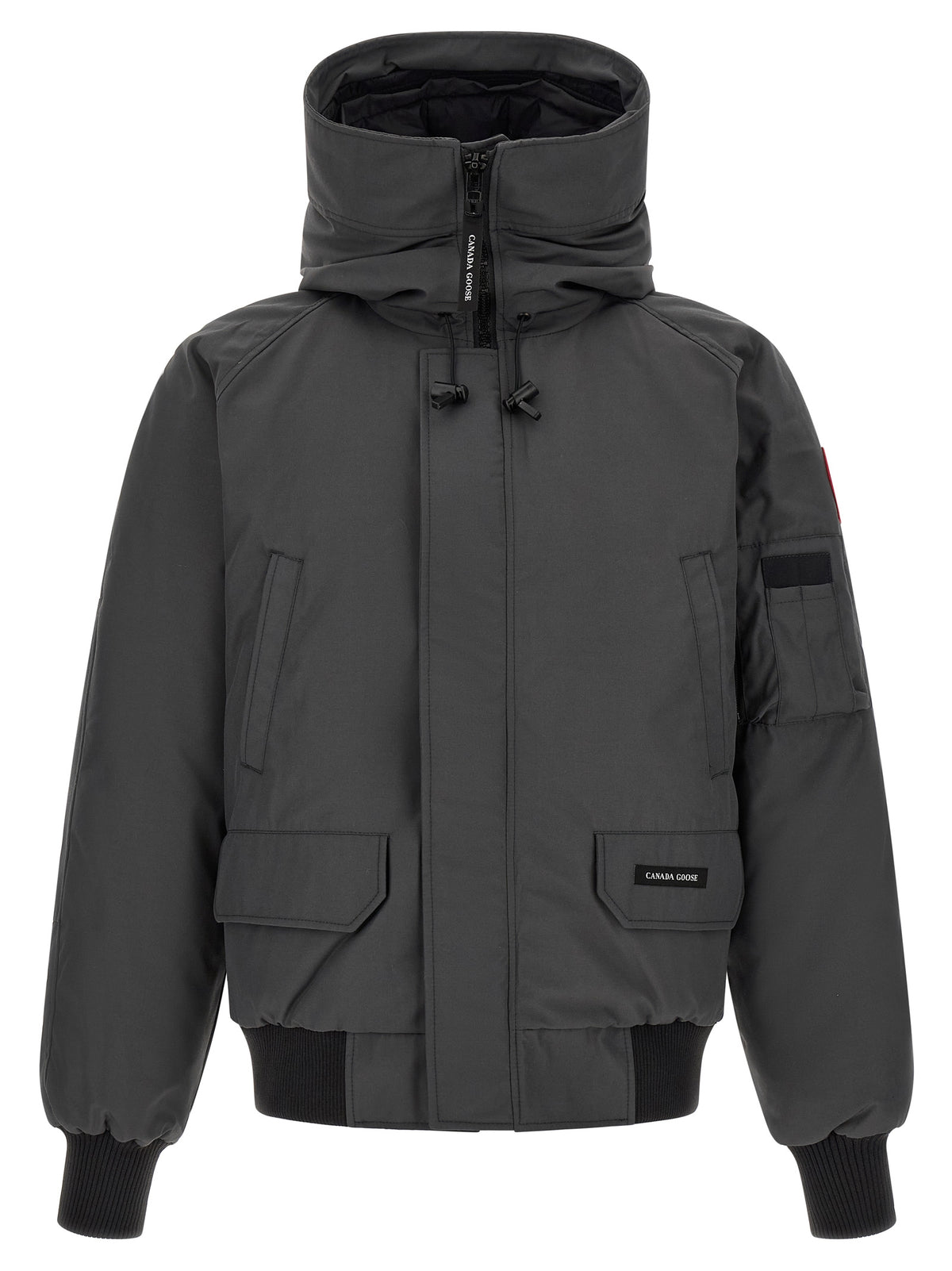 Blouson bombardier Canada Goose en polyester gris