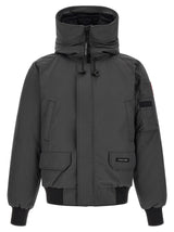 Blouson bombardier Canada Goose en polyester gris