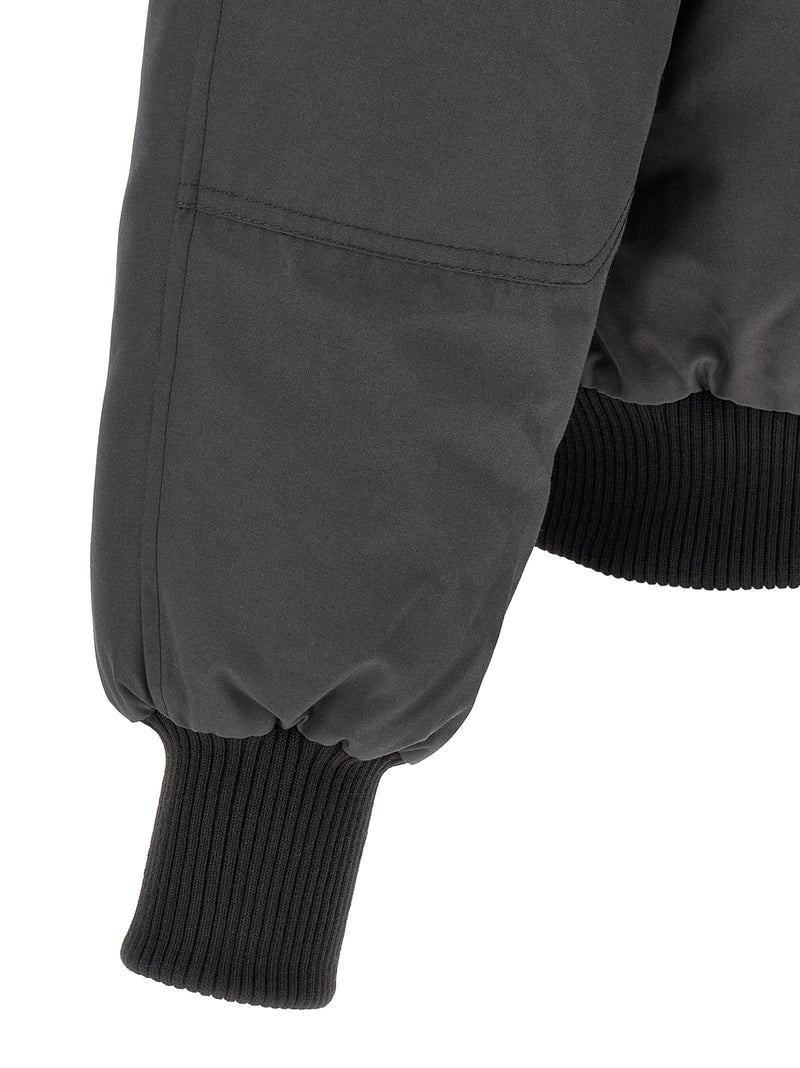Canada Goose Gray Polyester Bomber