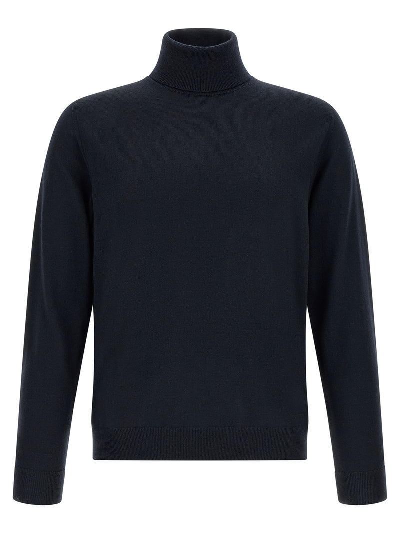 ZANONE Blue Virgin Wool Cardigan