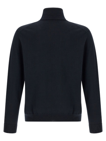 ZANONE Blue Virgin Wool Cardigan