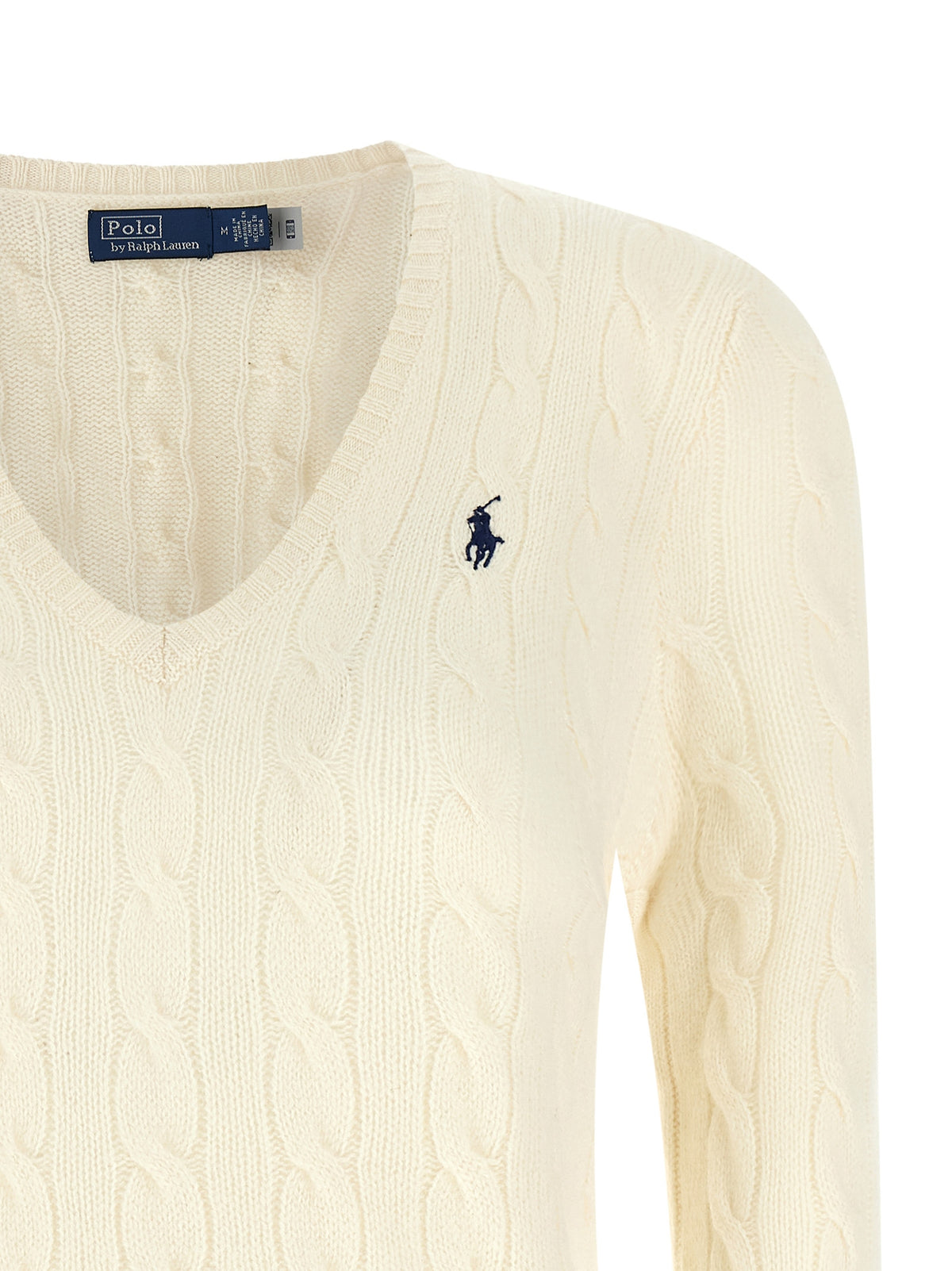 Cardigan en laine blanc Polo Ralph Lauren