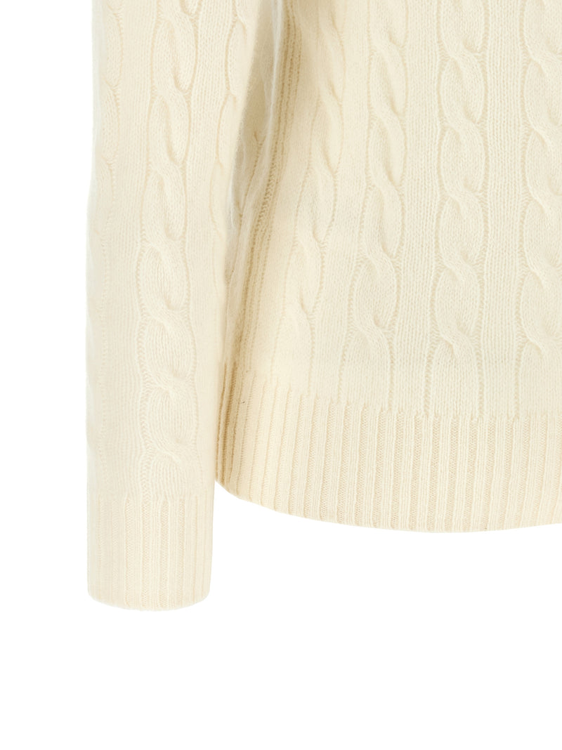 Polo Ralph Lauren White Wool Cardigan