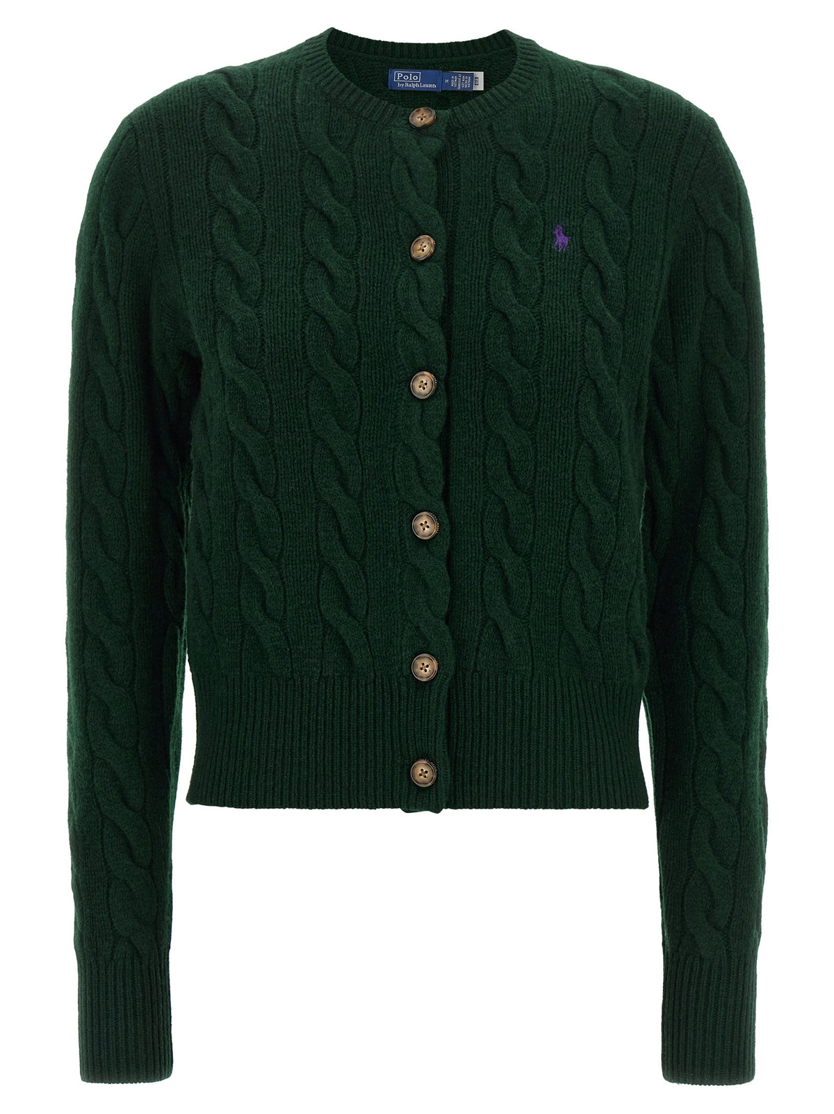 Cardigan bicolore en laine Polo Ralph Lauren