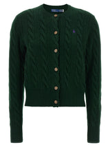 Cardigan bicolore en laine Polo Ralph Lauren