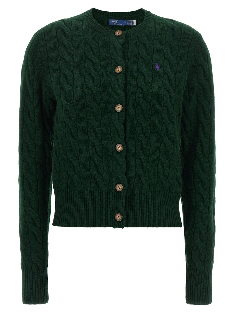 Polo Ralph Lauren Bicolor Wool Cardigan
