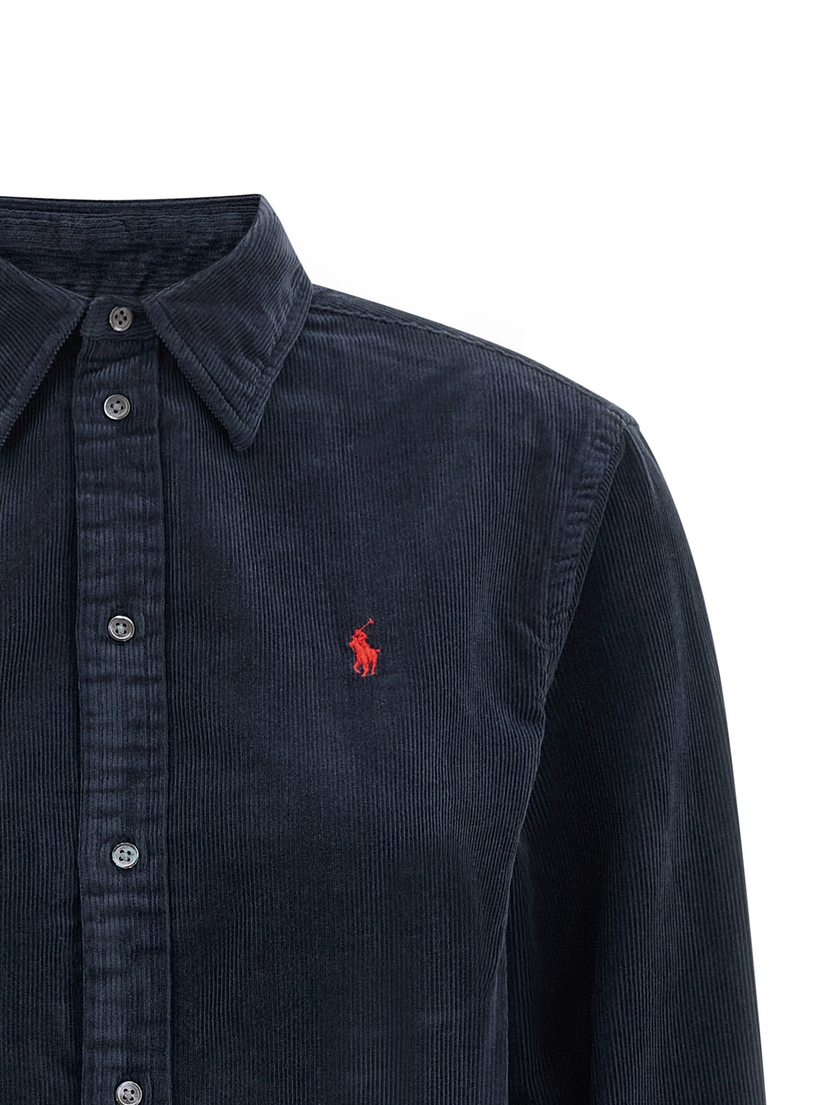 Polo Ralph Lauren Chemisier bleu en coton