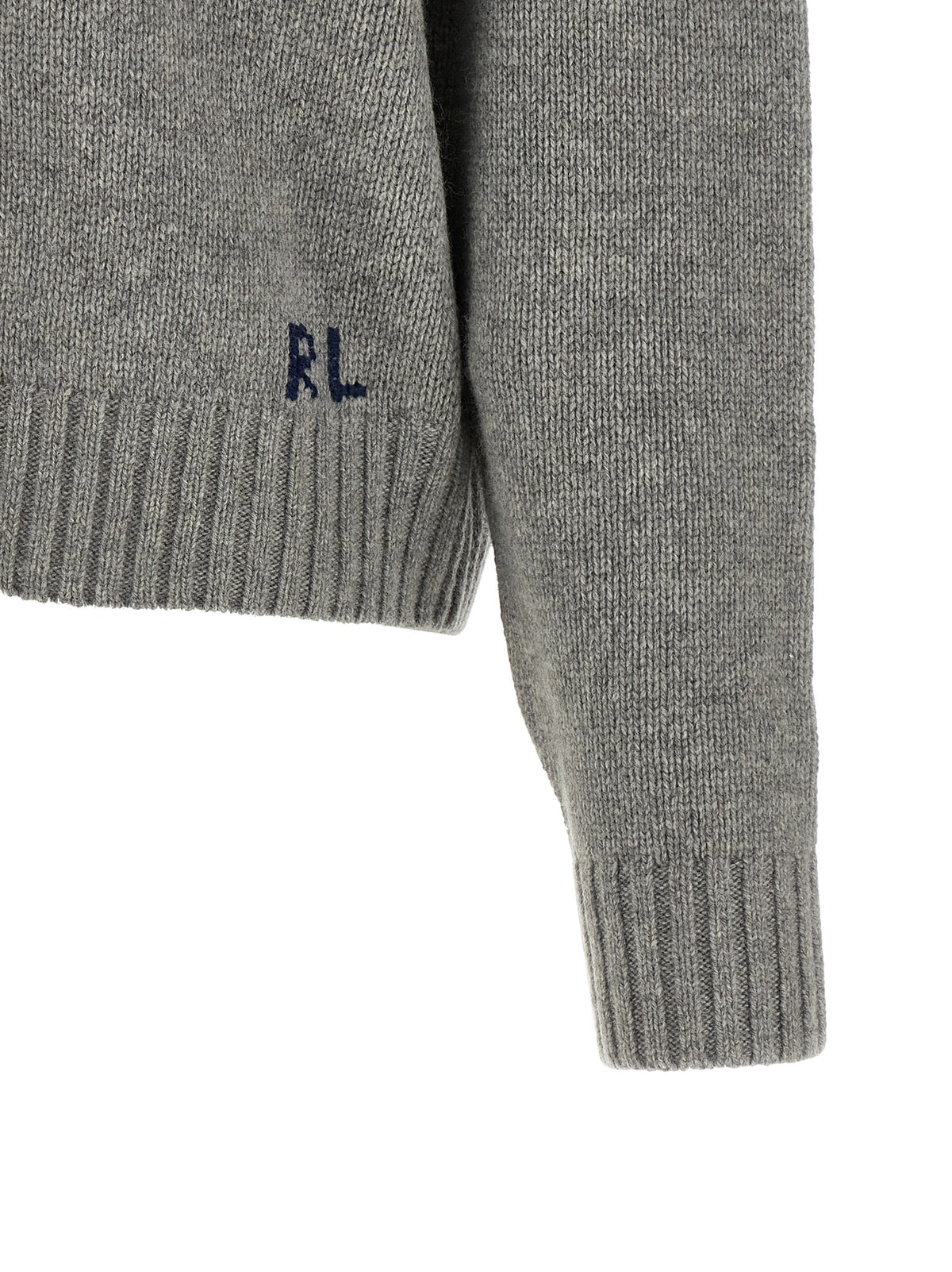 Cardigan en Laine Gris Polo Ralph Lauren