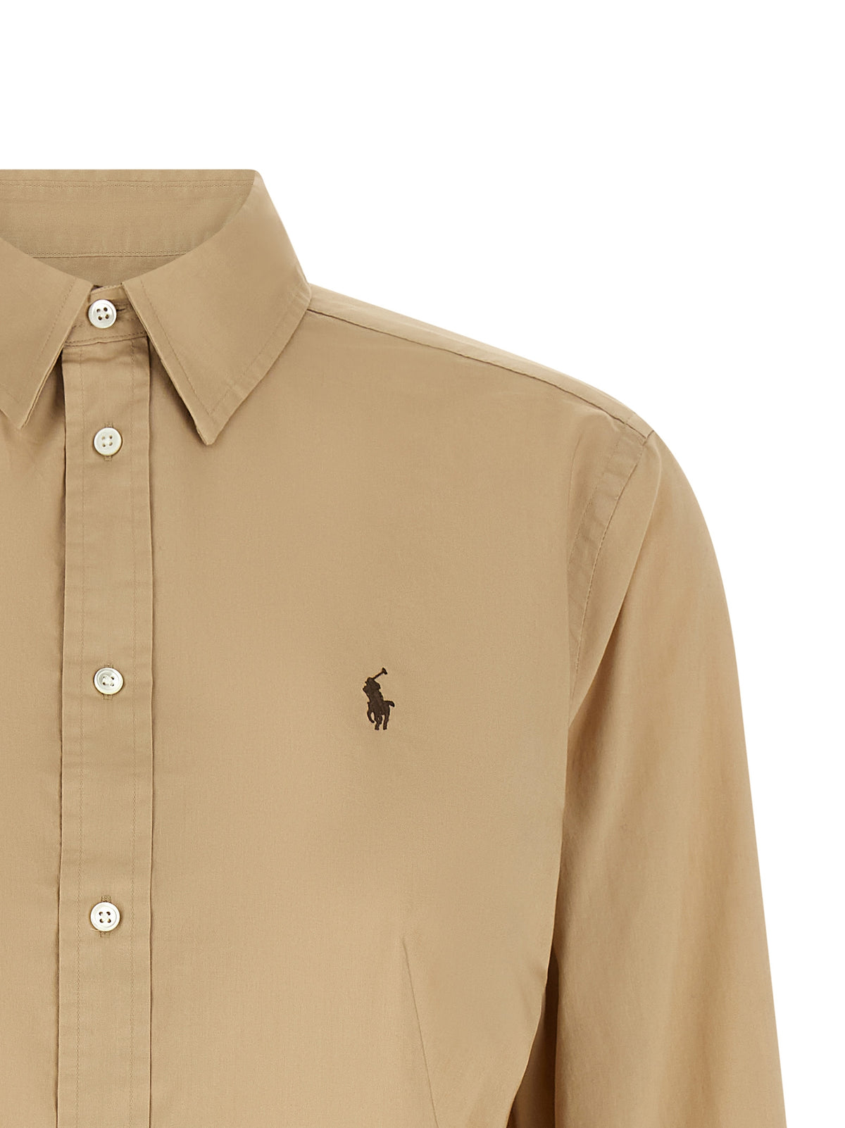 Chemisier en coton beige Polo Ralph Lauren