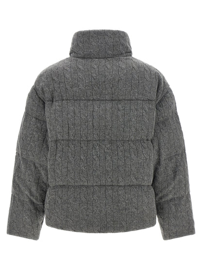 Polo Ralph Lauren Gray Wool Full-Length Jacket