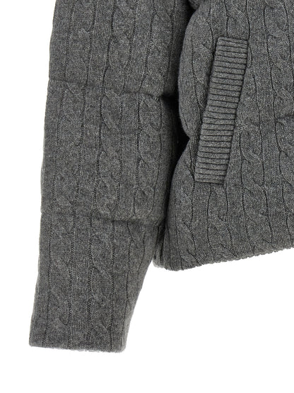Polo Ralph Lauren Gray Wool Full-Length Jacket