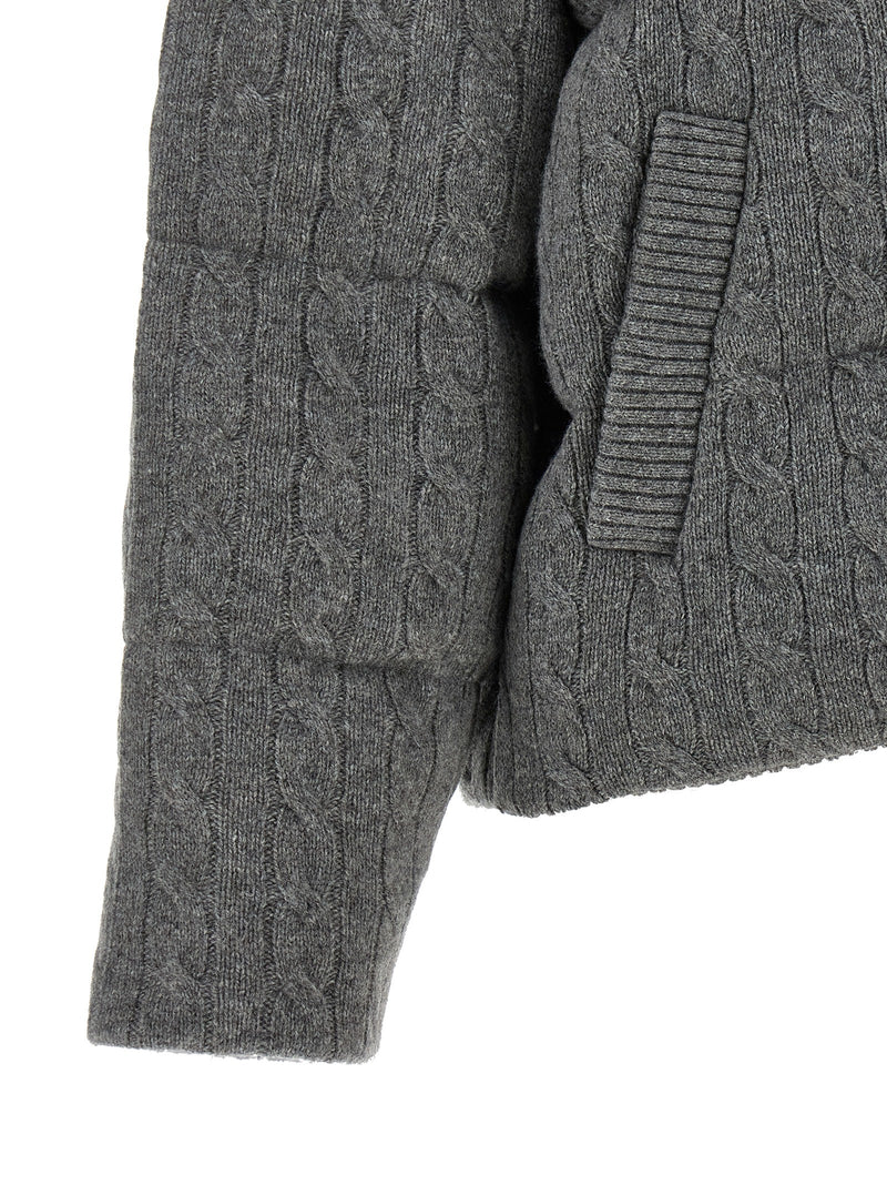Polo Ralph Lauren Gray Wool Full-Length Jacket
