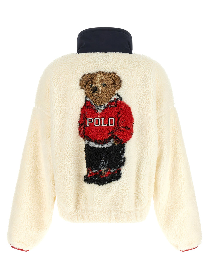 Polo Ralph Lauren White Polyester Cardigan