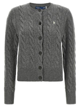 Cardigan en Laine Gris Polo Ralph Lauren