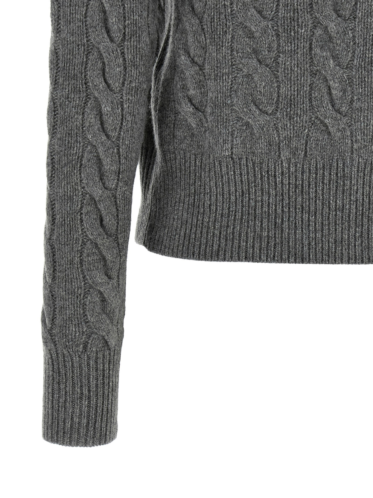 Cardigan en Laine Gris Polo Ralph Lauren