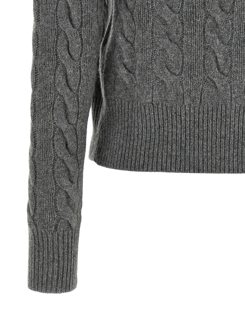 Polo Ralph Lauren Gray Wool Cardigan