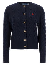 Gilet en laine bleu Polo Ralph Lauren