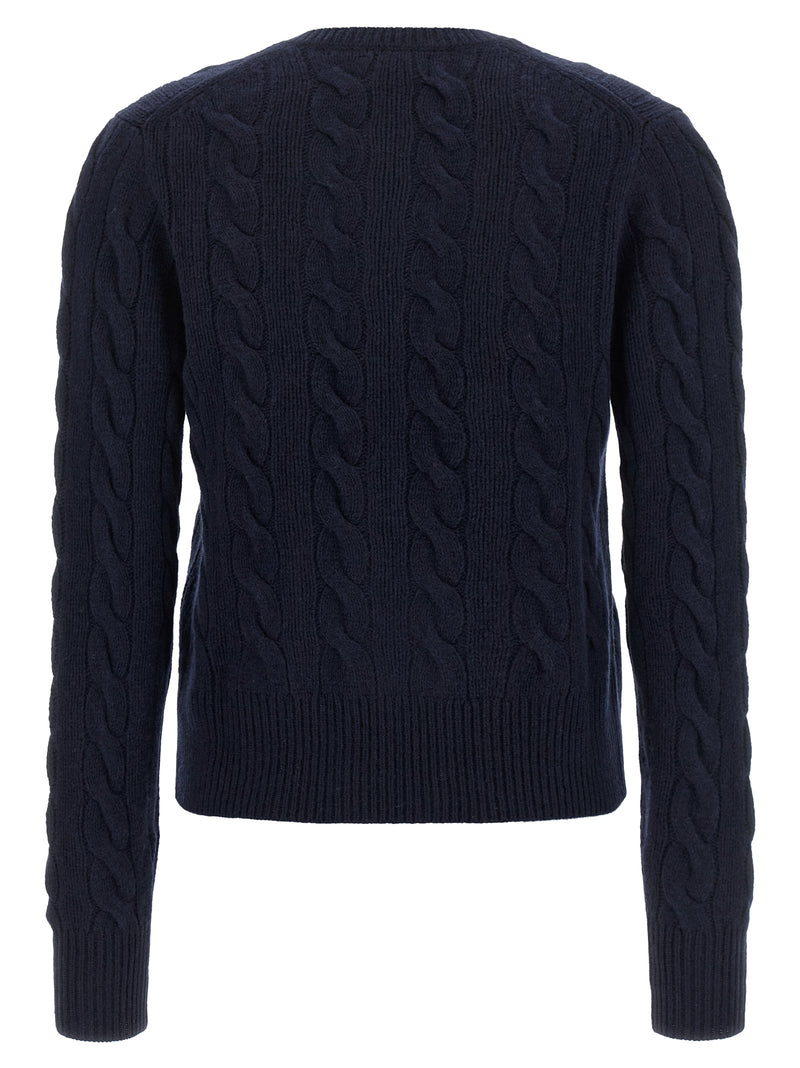 Polo Ralph Lauren Blue Wool Cardigan