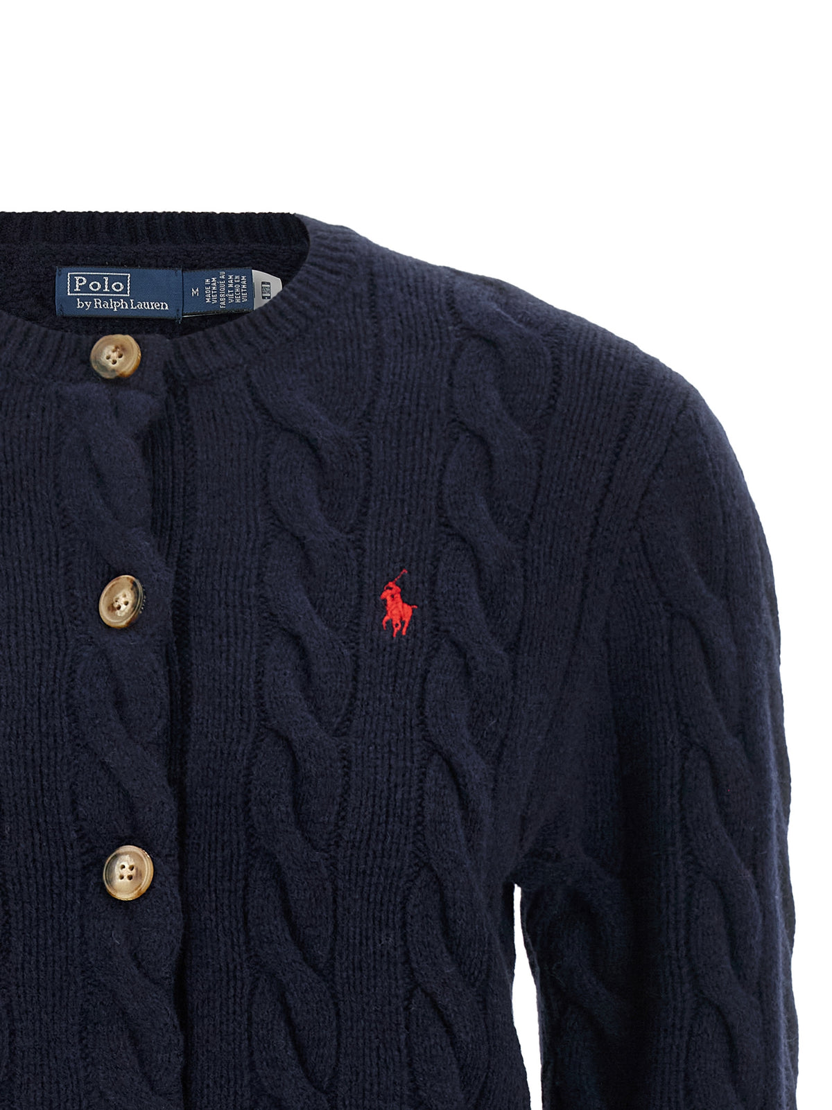 Gilet en laine bleu Polo Ralph Lauren