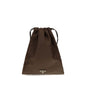 Prada Brown Polyamide Clutch Bag