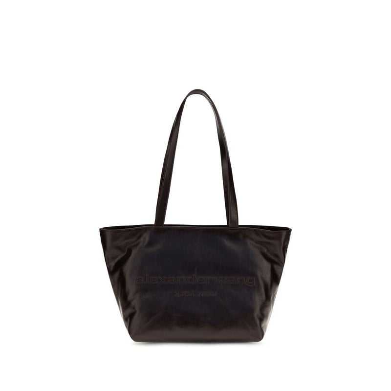 Alexander Wang Brown Calf Leather Bos Taurus Shoulder Bag
