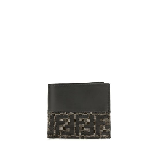 Fendi Brown Calf Leather Bos Taurus Wallet
