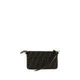 Sac à bandoulière Fendi en polyester marron