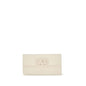 Valentino Garavani White Calf Leather Bos Taurus Wallet