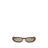 Lunettes de soleil Saint Laurent en acétate marron