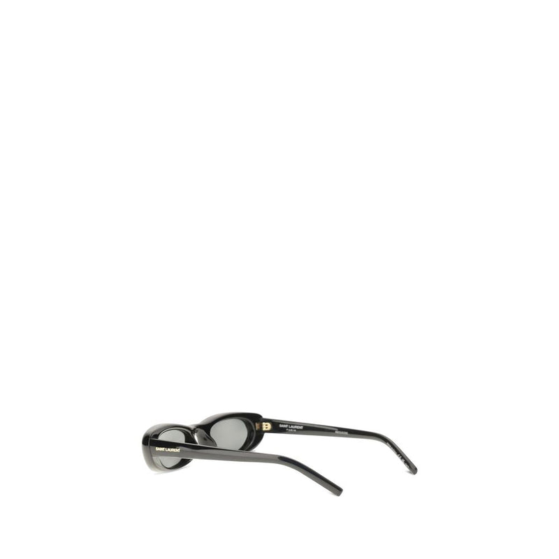 Saint Laurent Black Acetate Sunglasses