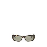 Lunettes de soleil Saint Laurent en acétate marron