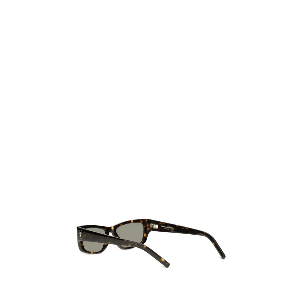 Lunettes de soleil Saint Laurent en acétate marron