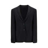 Blazer Fendi en mohair noir