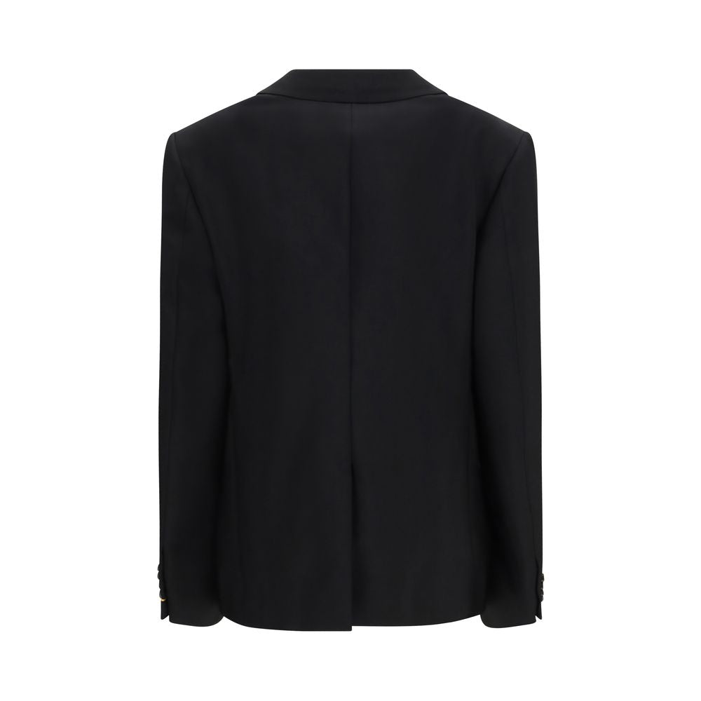 Blazer Fendi en mohair noir