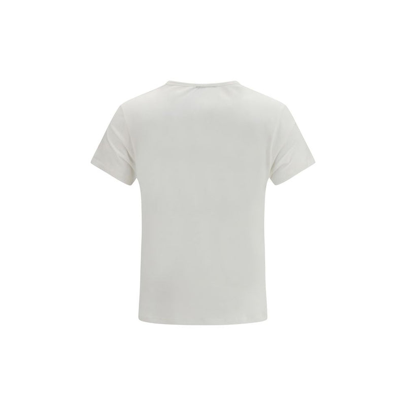 Fendi White Cotton T-Shirt