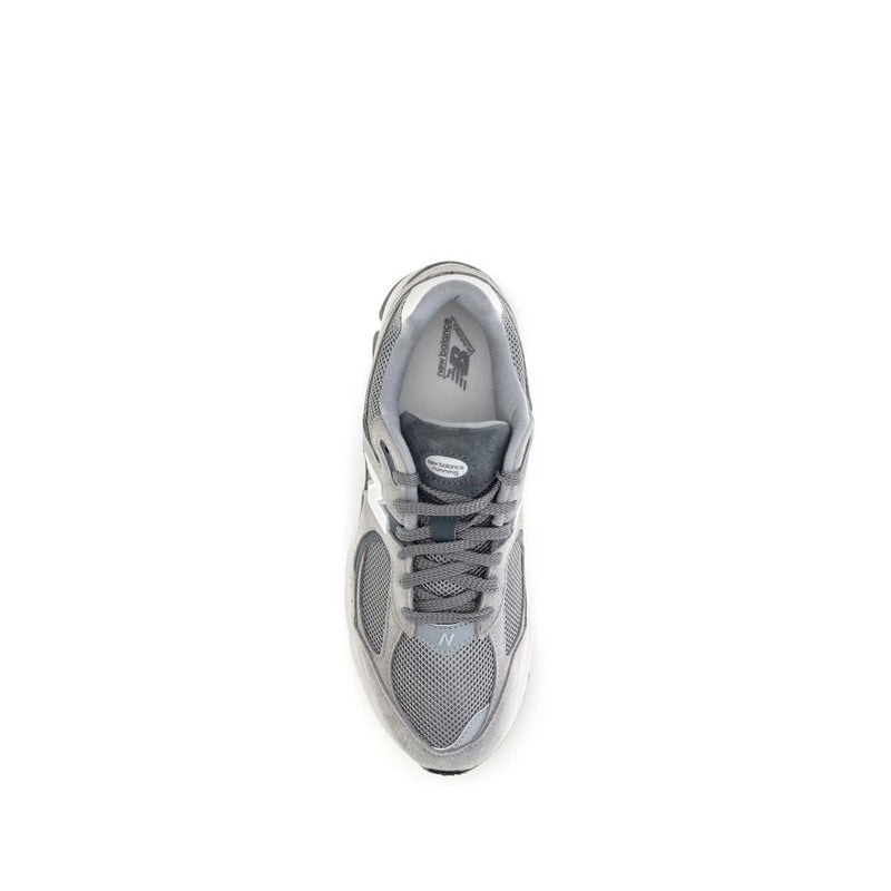 New Balance Gray Polyester Athletic Sneakers