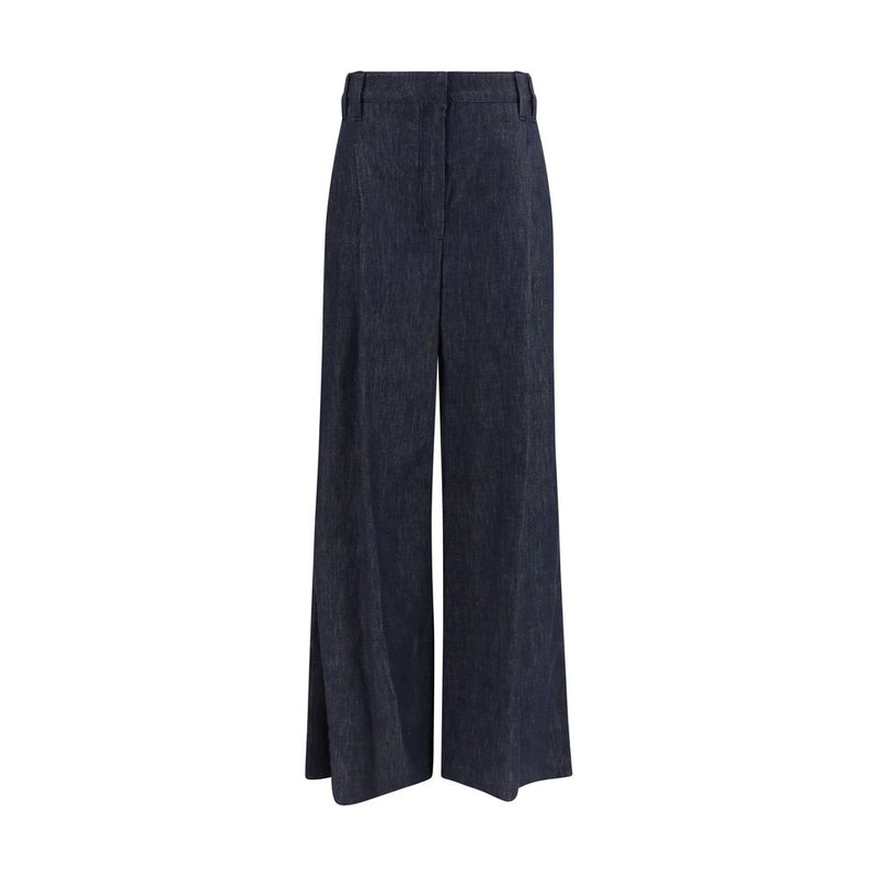 Brunello Cucinelli Blue Cotton Jeans Denim