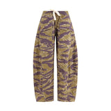 Pantalon décontracté en coton multicolore R13
