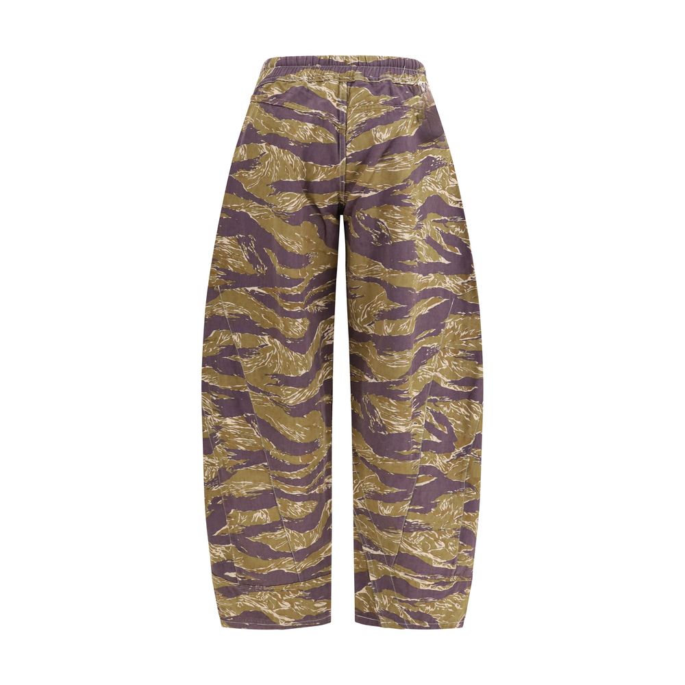 Pantalon décontracté en coton multicolore R13