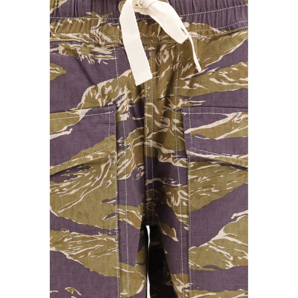 Pantalon décontracté en coton multicolore R13