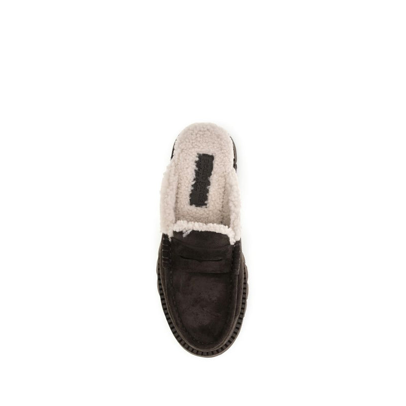 Pedro García Brown Calf Leather Bos Taurus Mules