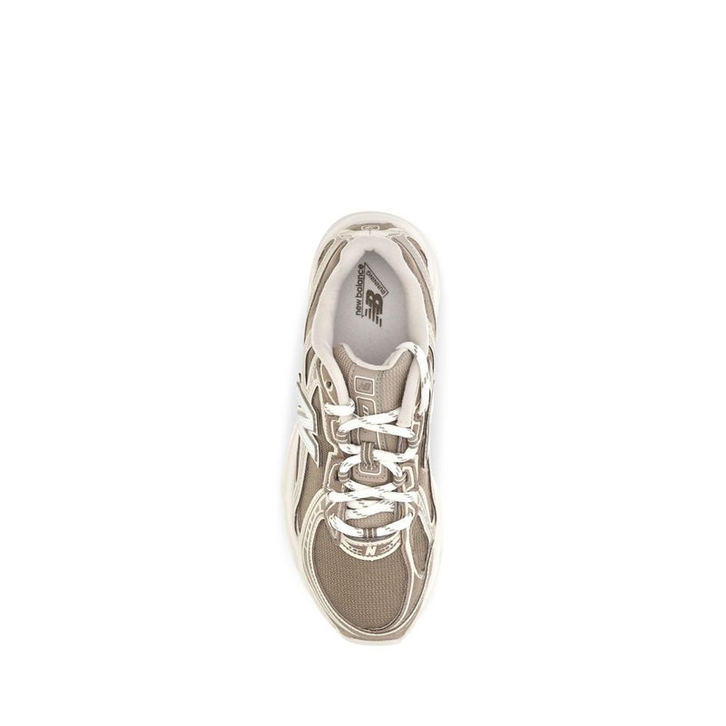 New Balance Beige Fabric Athletic Sneakers
