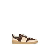 Baskets de sport Valentino Garavani en cuir suédé marron