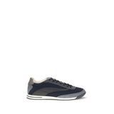 Baskets athlétiques Brunello Cucinelli en daim bleu