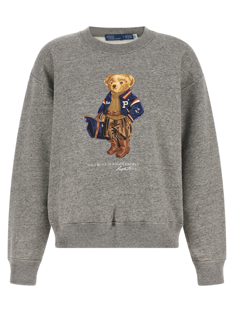 Polo Ralph Lauren Gray Cotton Sweatshirt