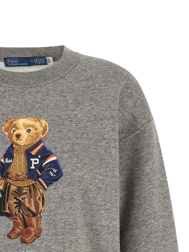 Polo Ralph Lauren Gray Cotton Sweatshirt